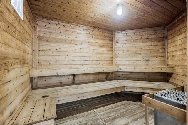 10411 Cedar Lake Rd Unit 301, Minnetonka, MN 55305 - view of sauna with wood finished floors