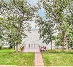 surrounding community featuring a lawn