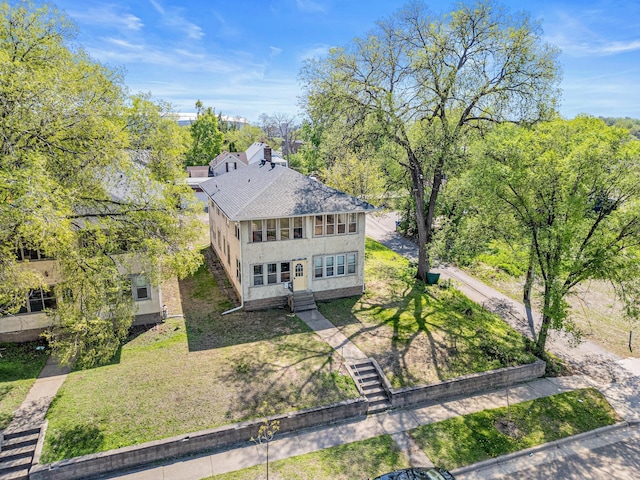 386 Fry St, Saint Paul, MN 55104 - aerial view of property and surrounding area