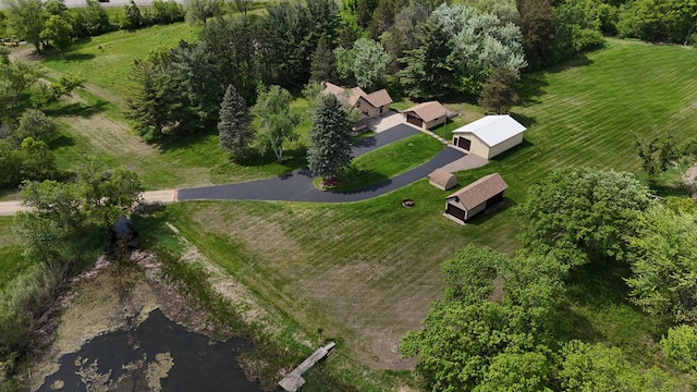 2591 Carver Ave E, Maplewood, MN 55119 - aerial view of property and surrounding area