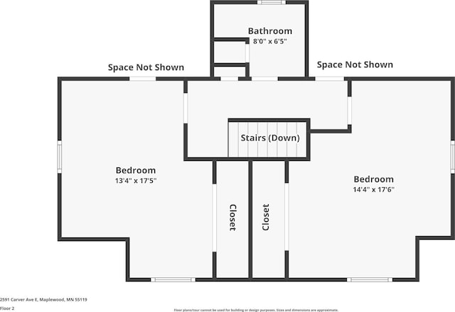 2591 Carver Ave E, Maplewood, MN 55119 - property floor plan