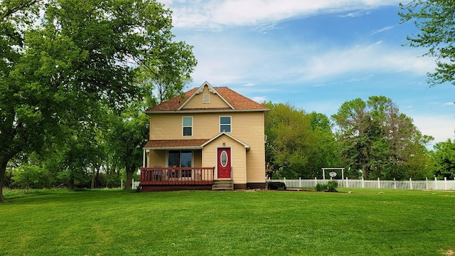 3100 380th St, Cottonwood, MN 56229 - view of rear view of house