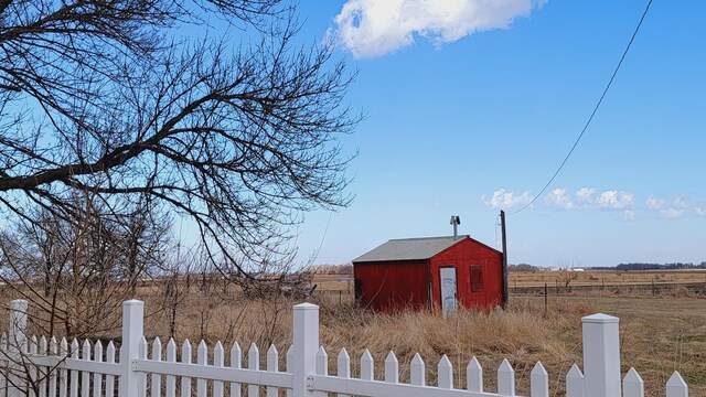 3100 380th St, Cottonwood, MN 56229 - fenced yard with a view of rural / pastoral area