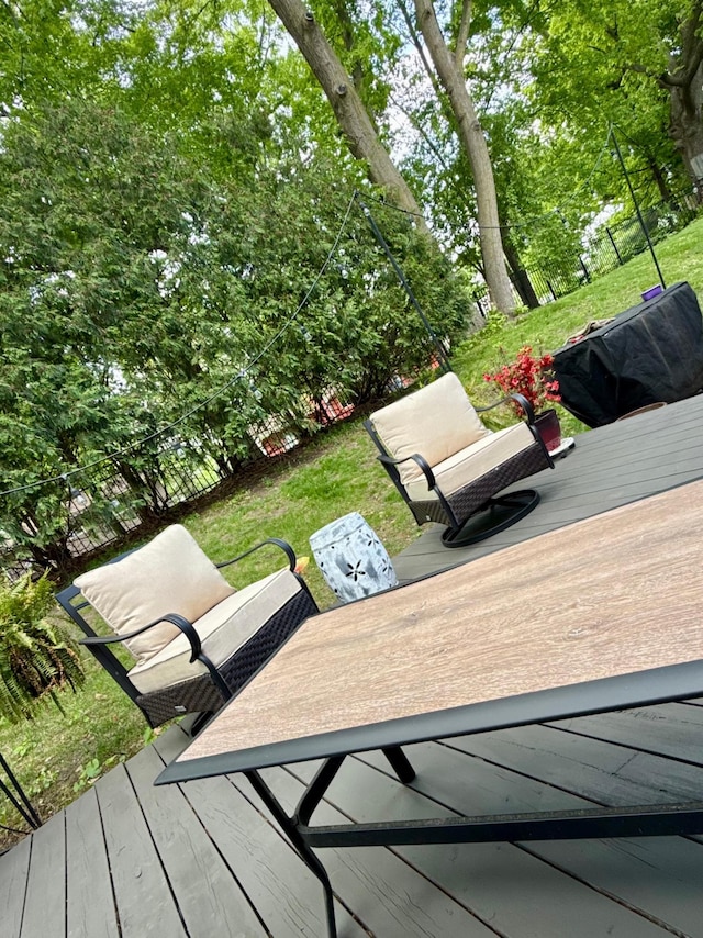 2915 Alvarado Ln N, Plymouth, MN 55447 - view of wooden terrace
