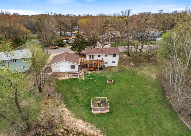 drone / aerial view