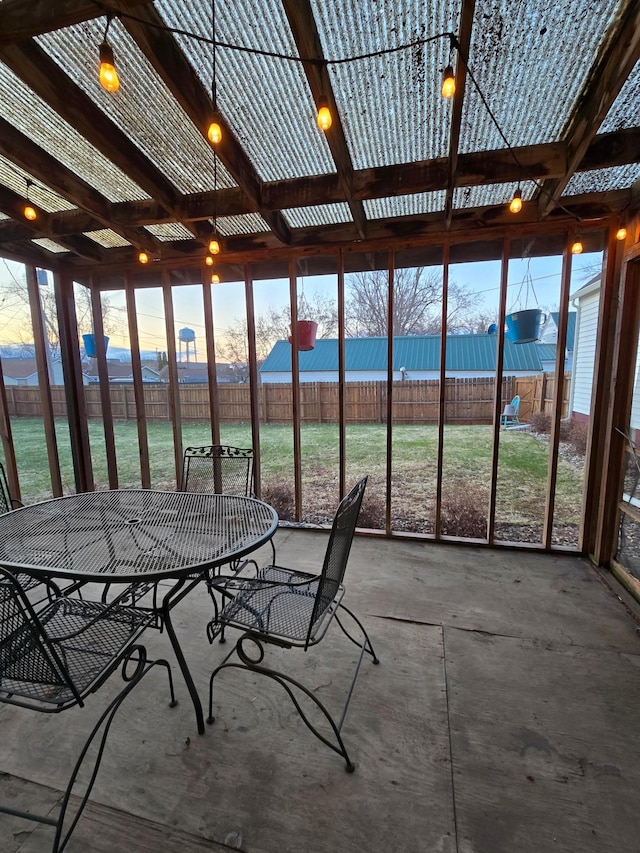 1014 3rd Ave SW, Pipestone, MN 56164 - sunroom / solarium with a water view