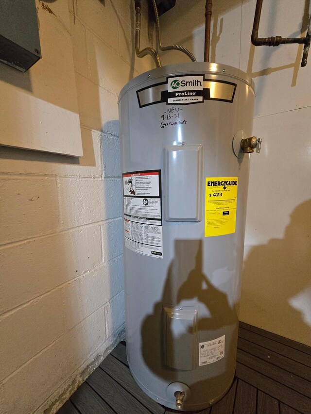 1014 3rd Ave SW, Pipestone, MN 56164 - utilities with water heater