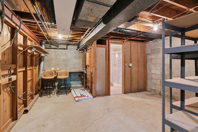 9017 31st St, Saint Louis Park, MN 55426 - view of unfinished below grade area