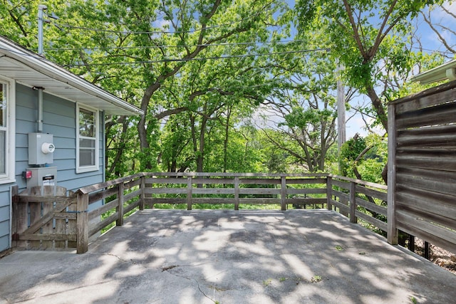 9017 31st St, Saint Louis Park, MN 55426 - view of wooden terrace