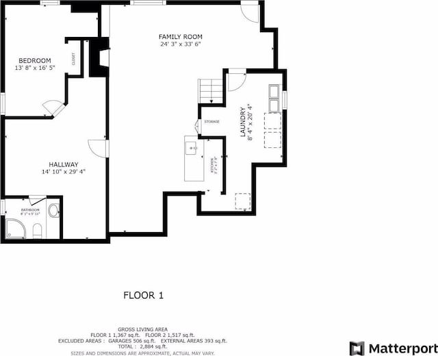 9017 31st St, Saint Louis Park, MN 55426 - view of property floor plan