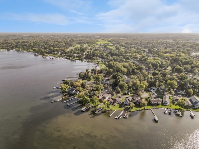 1867 Beach Dr SE, Forest Lake, MN 55025 - aerial view of a large body of water