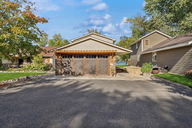 1867 Beach Dr SE, Forest Lake, MN 55025 - view of front of home with stone siding