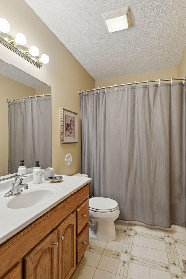 34115 Malmberg Ave, Chisago Lake Twp, MN 55045 - full bathroom with vanity and a textured ceiling