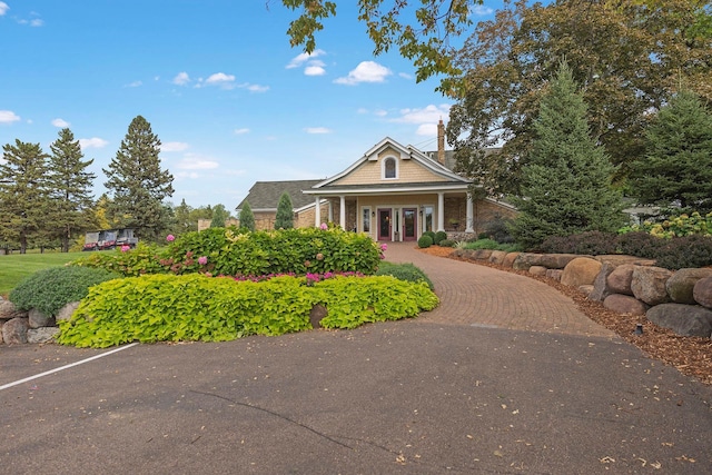 9444 Bridle Way, Victoria, MN 55386 - view of front of house featuring a chimney
