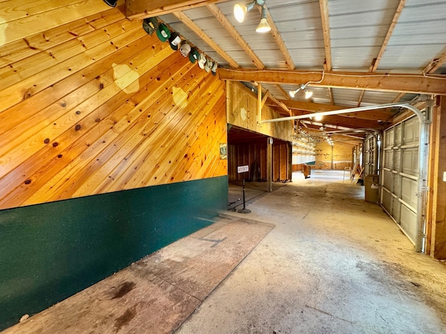 view of horse barn