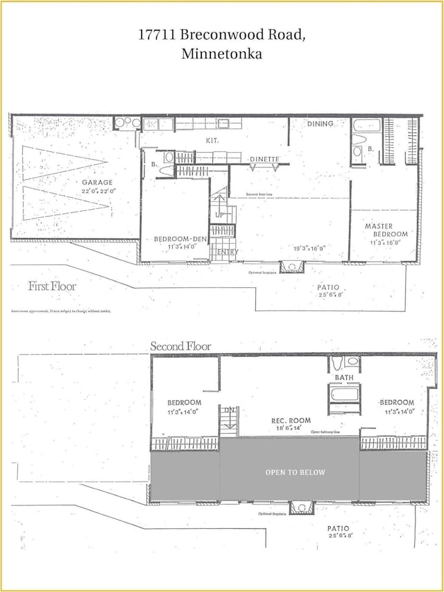property floor plan