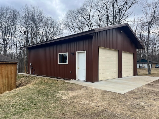 10822 Steamboat Loop NW, Walker, MN 56484 - view of detached garage
