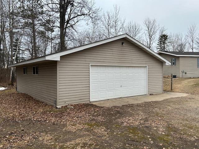 54966 Rainbow Rd, Sand Lake Twp, MN 56636 - view of detached garage