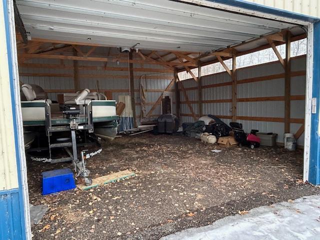 54966 Rainbow Rd, Sand Lake Twp, MN 56636 - view of garage