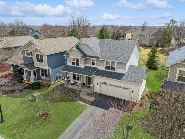 11373 Balsam Way, Woodbury, MN 55129 - drone / aerial view featuring a residential view