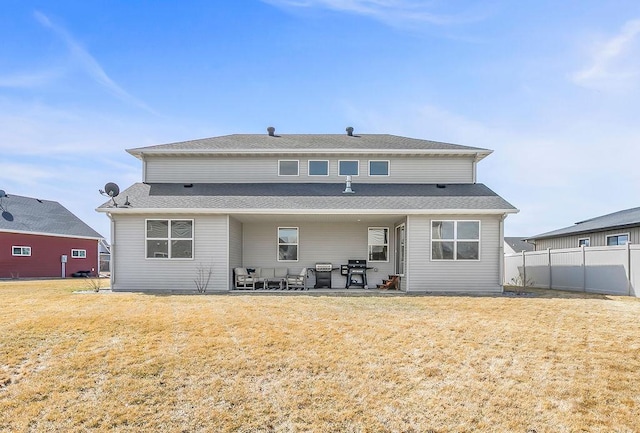 1408 72nd Ave S, Fargo, ND 58104 - rear view of house featuring a patio area