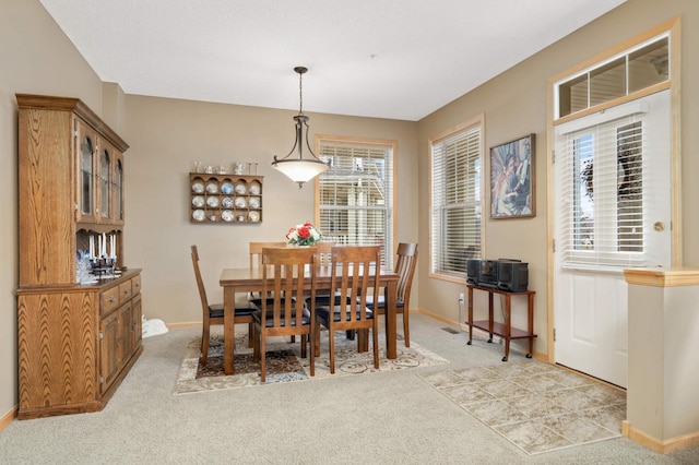 13775 54th Ave N, Plymouth, MN 55446 - dining space featuring light carpet