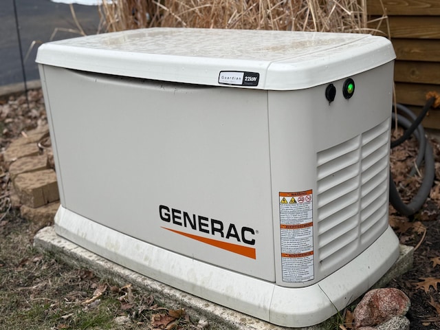 exterior details featuring a power unit