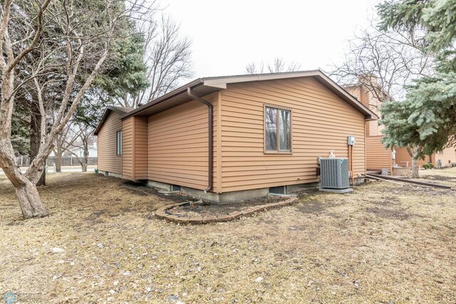 1611 32nd St S, Fargo, ND 58103 - view of property exterior with cooling unit