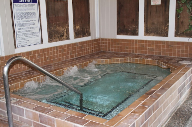 view of pool