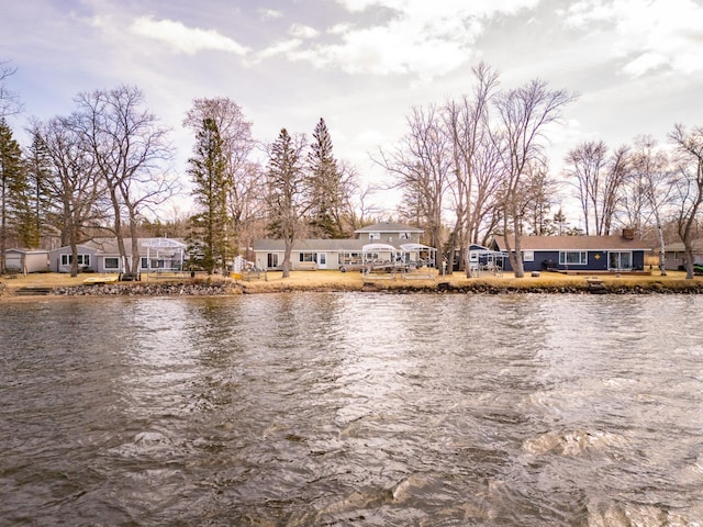 8236 Lake Carlos Dr NE, Carlos, MN 56319 - water view with nearby suburban area