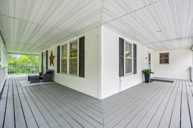 3220 50th Ave, Cady Twp, WI 54749 - view of wooden porch