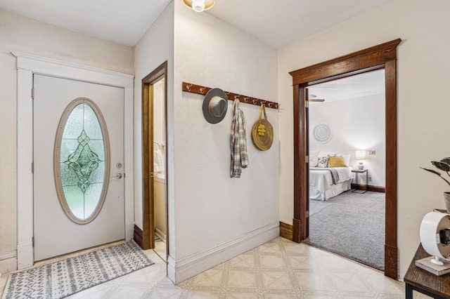 3220 50th Ave, Cady Twp, WI 54749 - entrance foyer with light floors and baseboards