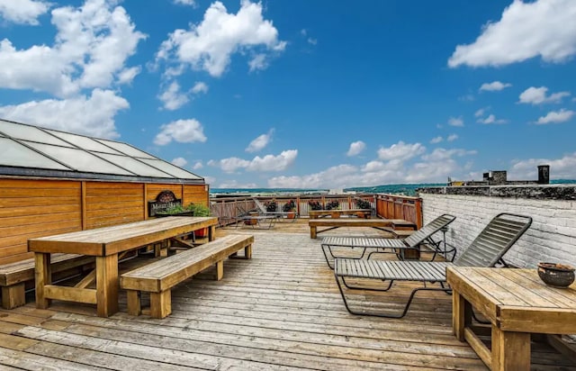 view of deck