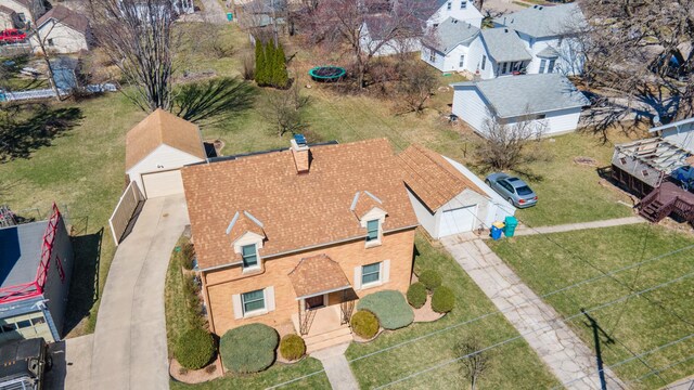 240 S St S, Owatonna, MN 55060 - aerial perspective of suburban area