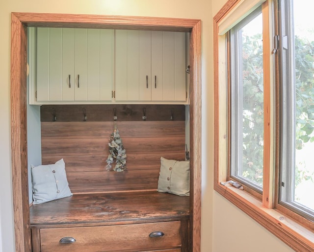 view of mudroom