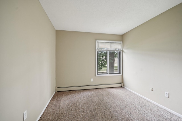 4110 Rahn Rd Unit 124, Eagan, MN 55122 - empty room featuring a baseboard heating unit and carpet