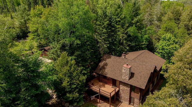 31690 Large Pine Trl, Laporte, MN 56461 - view of subject property with a forest