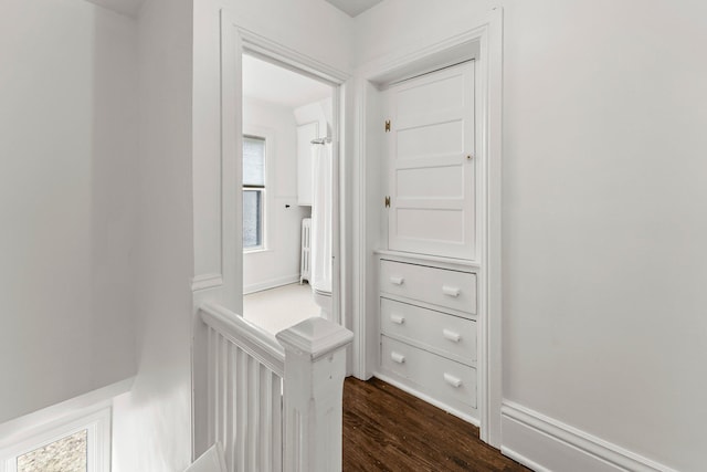 4001 Sheridan Ave S, Minneapolis, MN 55410 - hall with dark wood-type flooring