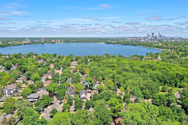 4001 Sheridan Ave S, Minneapolis, MN 55410 - drone / aerial view of a large body of water