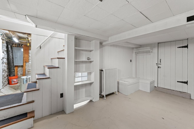 4001 Sheridan Ave S, Minneapolis, MN 55410 - below grade area featuring electric panel and stairway
