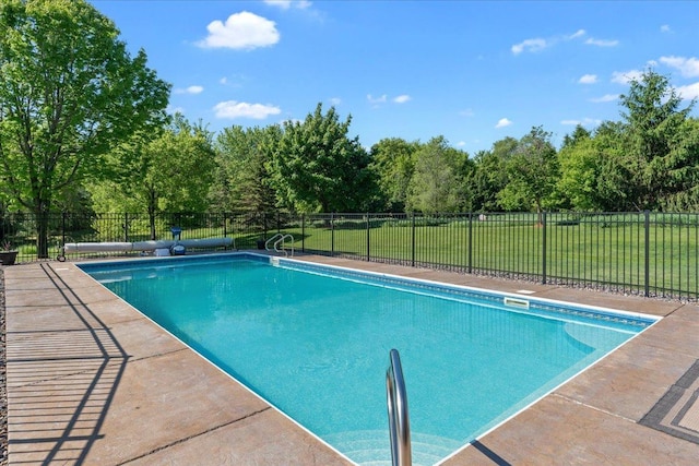 15210 Painters Lane Cir N, West Lakeland Twp, MN 55082 - view of swimming pool featuring view of scattered trees