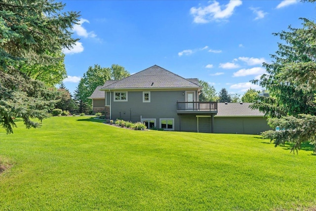 15210 Painters Lane Cir N, West Lakeland Twp, MN 55082 - back of property featuring a lawn