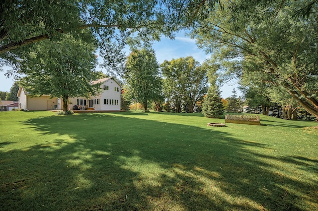 view of yard