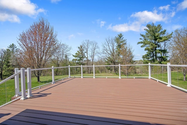 12446 190th St, Page Twp, MN 56353 - view of deck