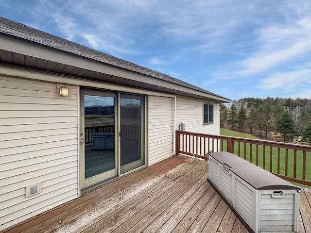 view of deck