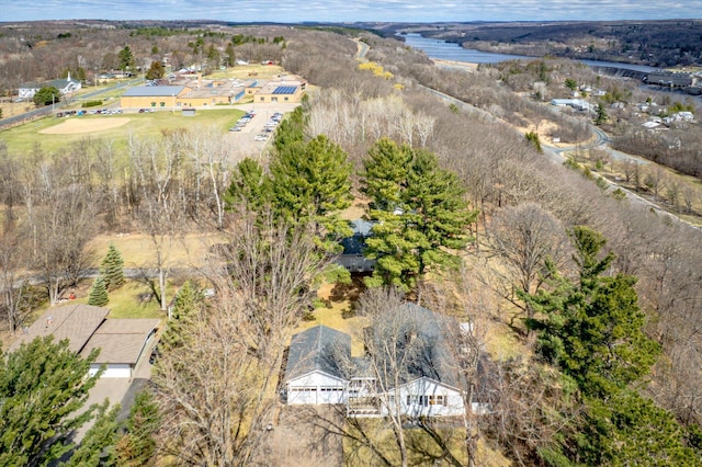 312 Walnut St, Taylors Falls, MN 55084 - drone / aerial view