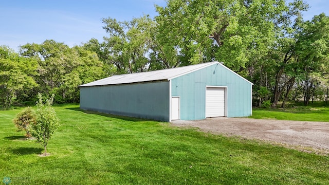 2368 State Highway 9 N, Spring Prairie Twp, MN 56547 - view of outbuilding with dirt driveway