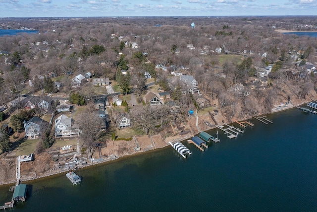 3008 Highland Blvd, Mound, MN 55364 - aerial view of property's location with a large body of water and nearby suburban area