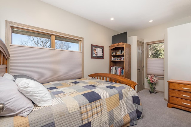 3008 Highland Blvd, Mound, MN 55364 - bedroom featuring carpet flooring and recessed lighting