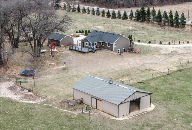 32955 County 24th Blvd, Cannon Falls, MN 55009 - drone / aerial view with a rural view